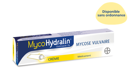 MycoHydralin Crème en cas de mycose vulvaire