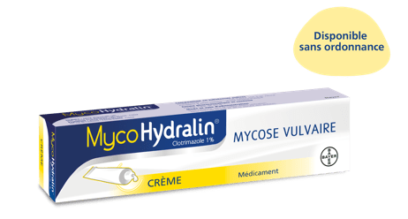 MycoHydralin Crème en cas de mycose vulvaire